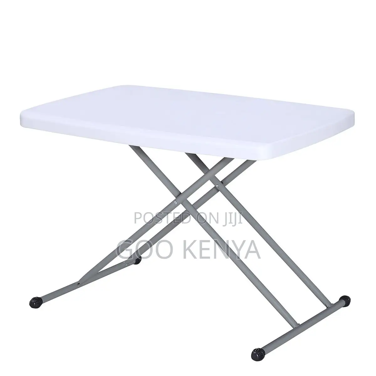 Outdoor Table; Premium White Minimalist Folding Table