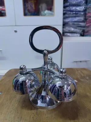 3-piece Stainless Steel Church Bells With Stand