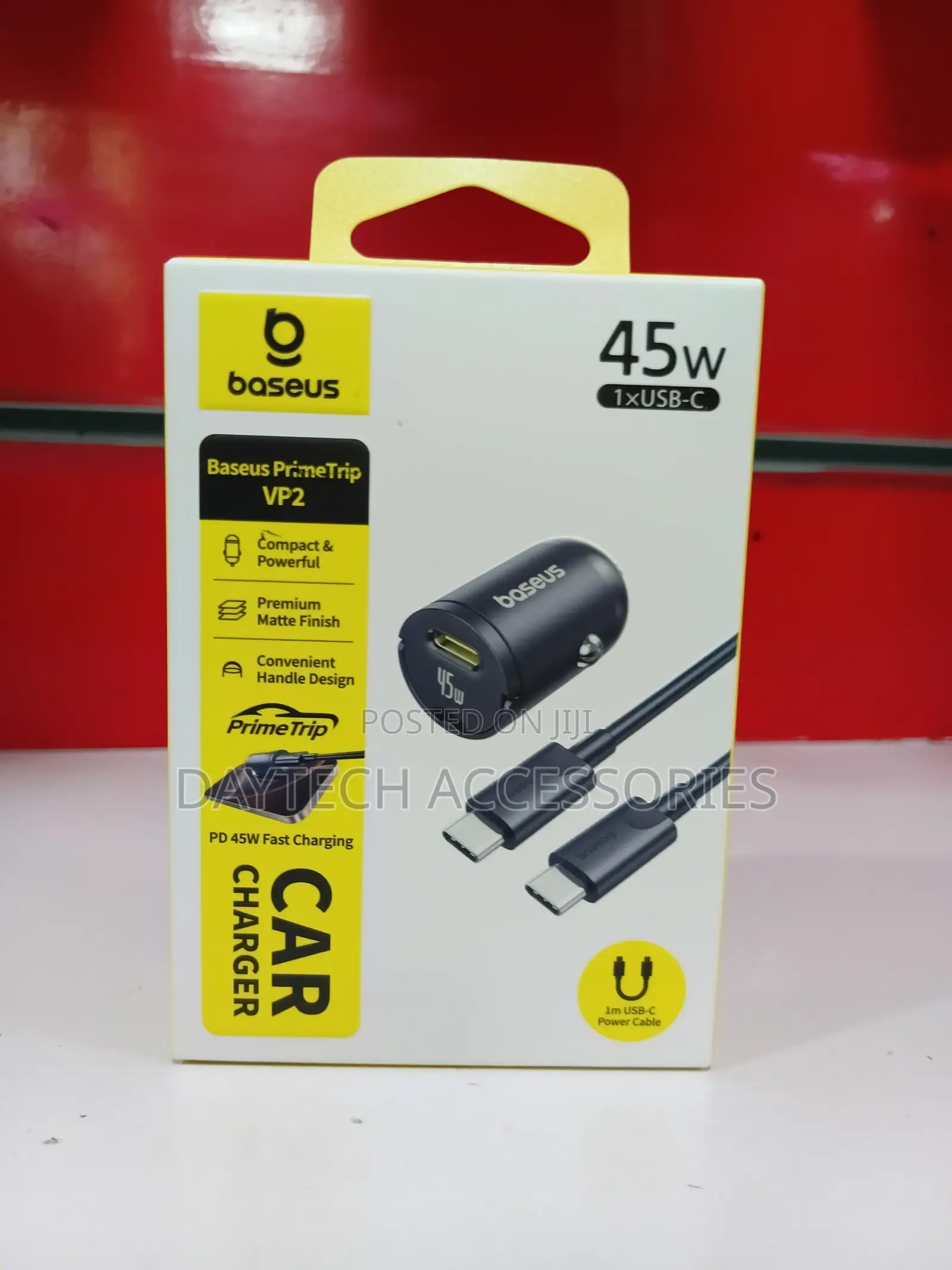 Baseus Vp2 Pd45w Primetrip Vp2 Car Charger.