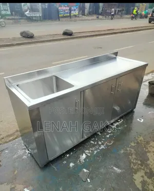 Single Sink With Cabinet