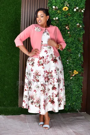  Big Mama 2 Pieces Ankle Length Dress