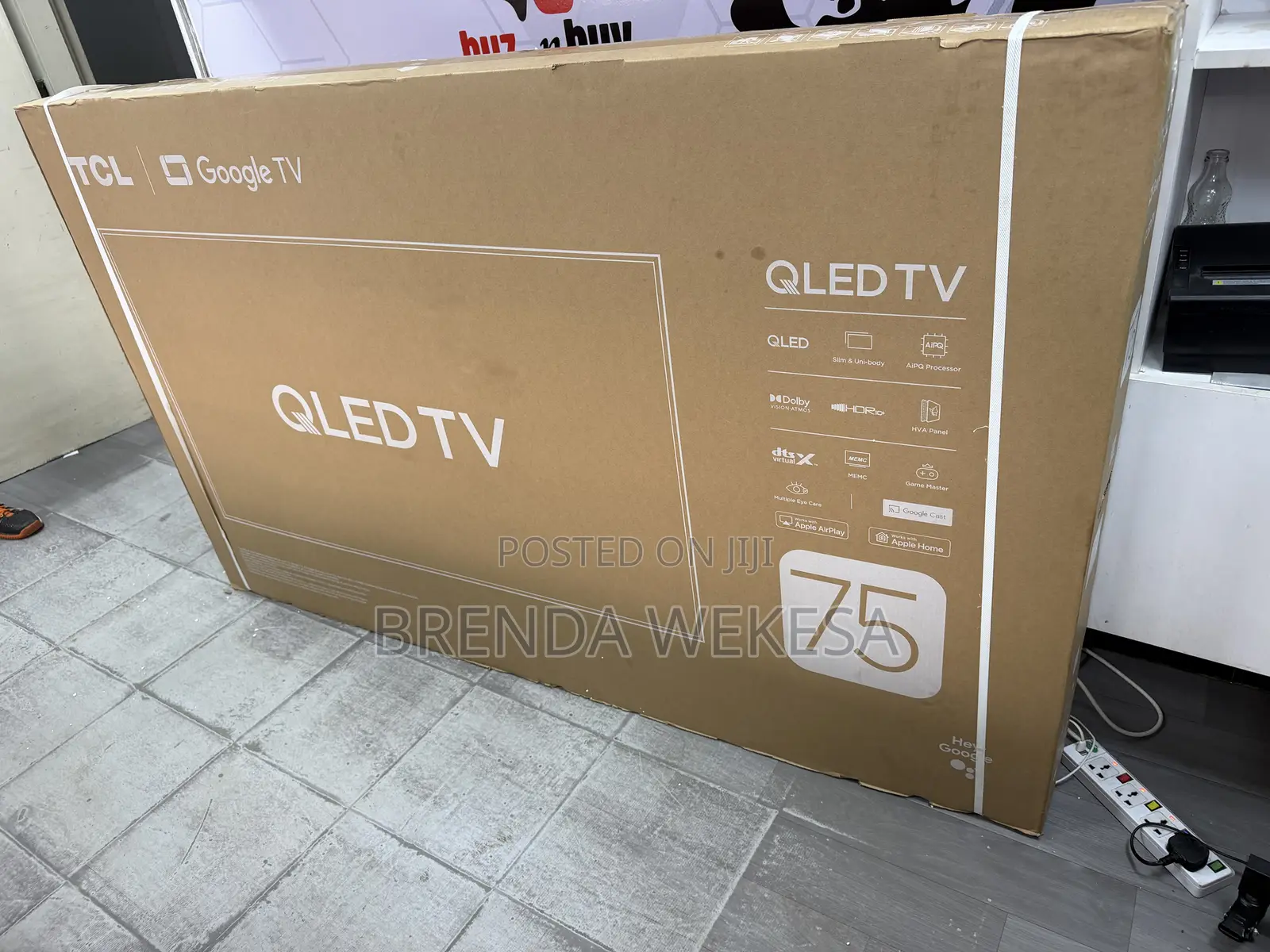 TCL 75′′ 75t6d Qled TV 2026 Model
