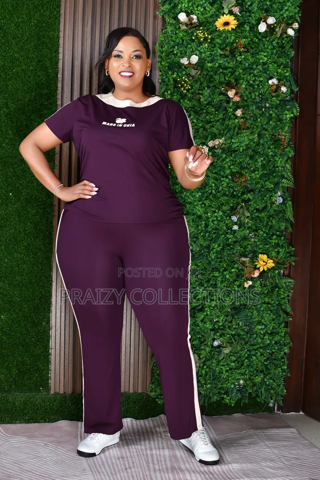2 Pieces Classic Ladies Tracksuits