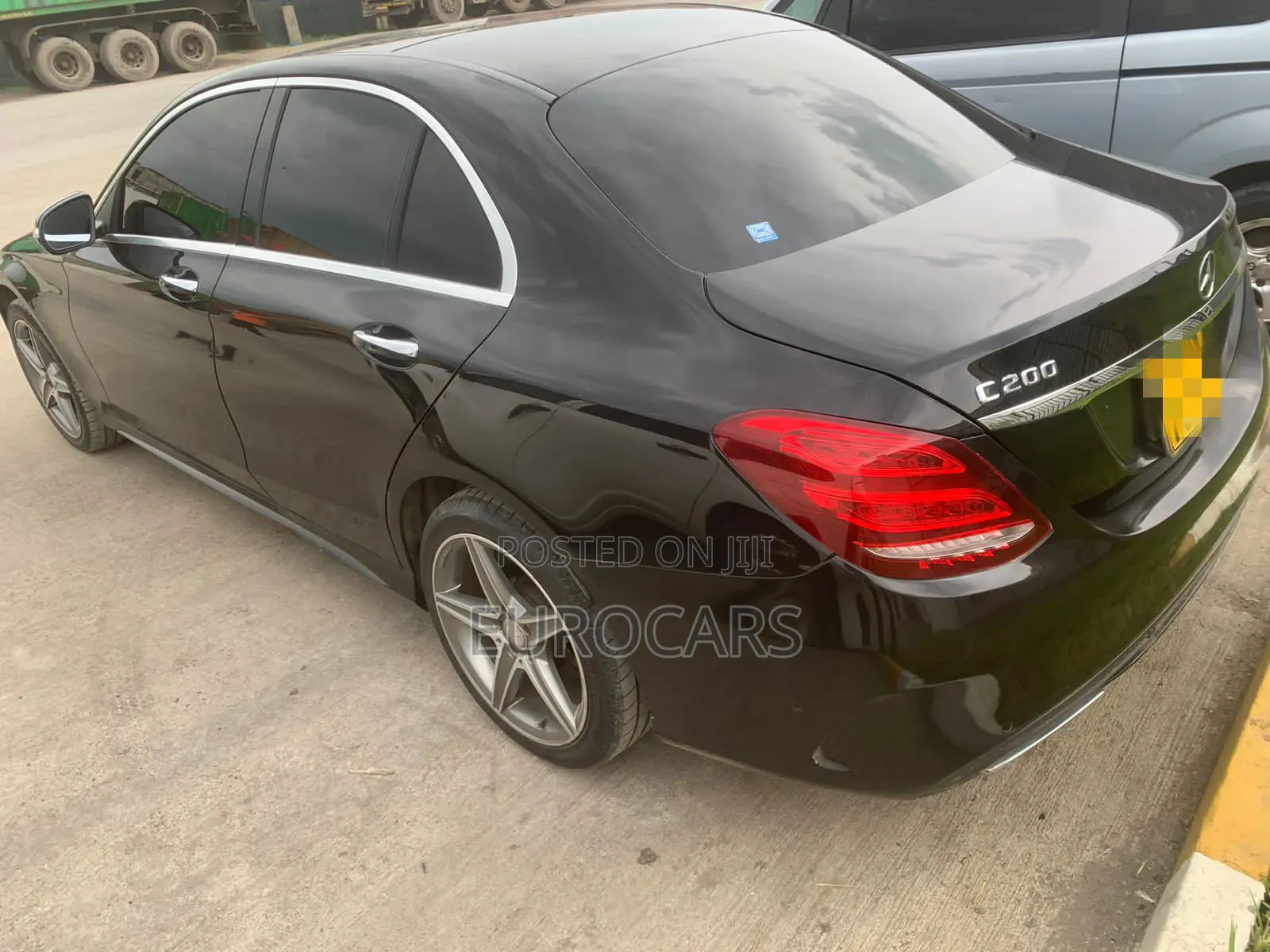 Mercedes-Benz C200 2015 Black