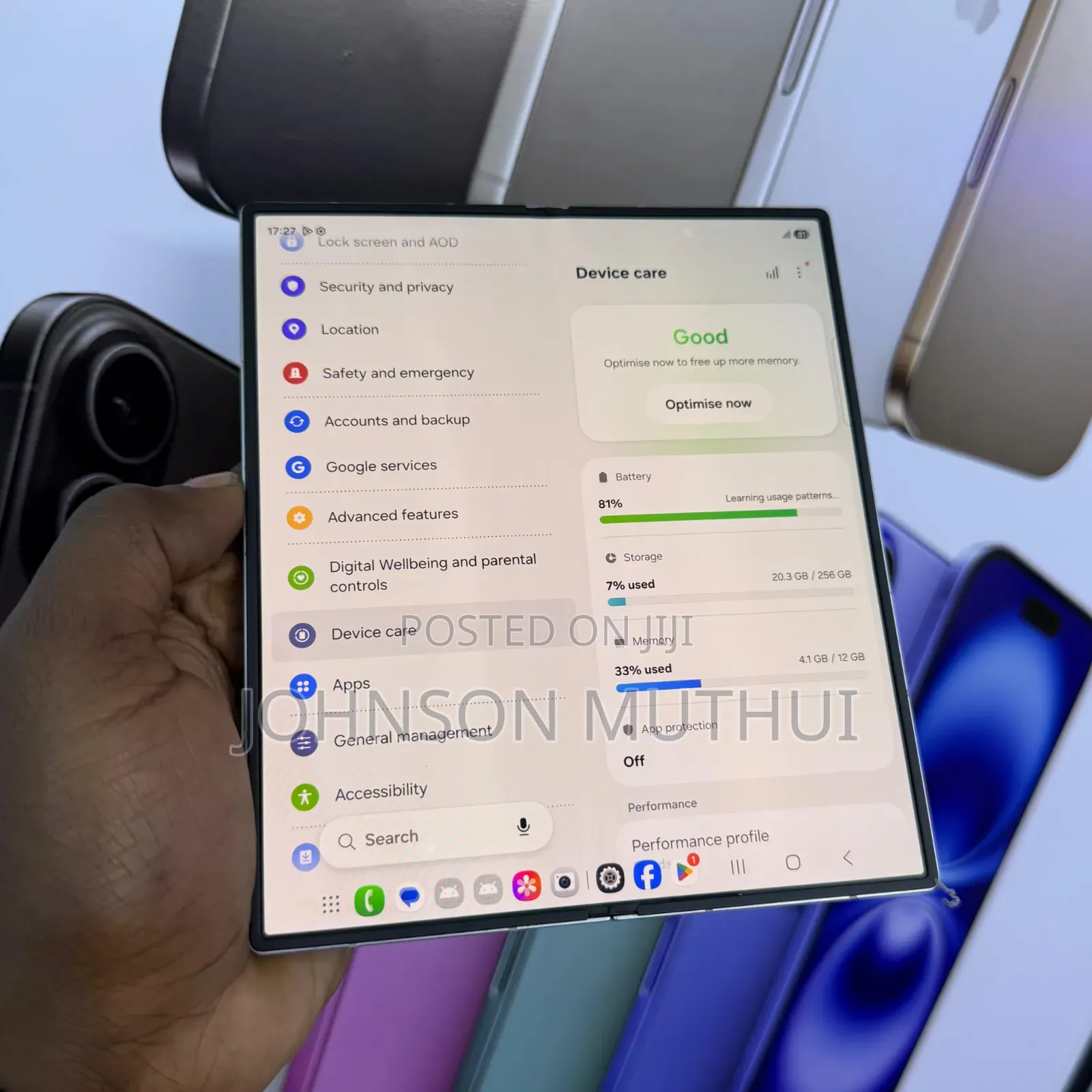 Samsung Galaxy Z Fold6 256 GB Gray