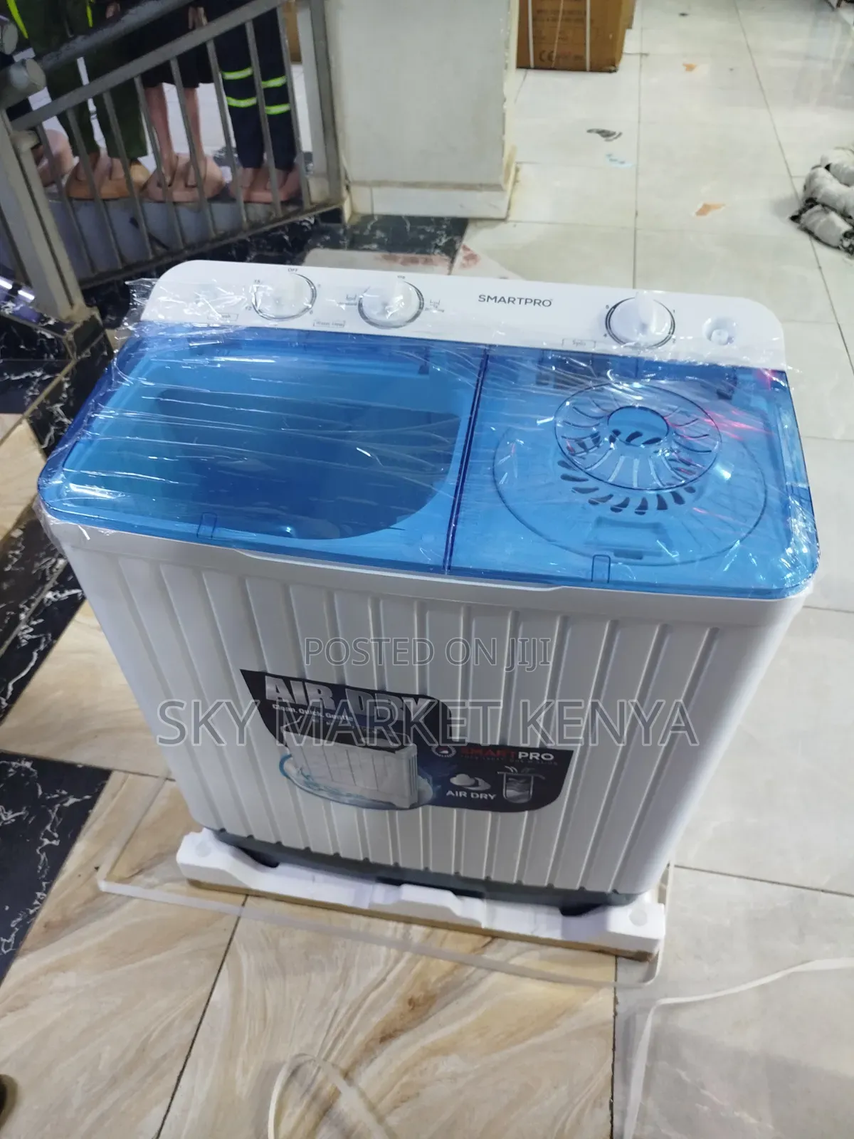 Smartpro 8kg Twin Tub Semi Automatic Washing Machine