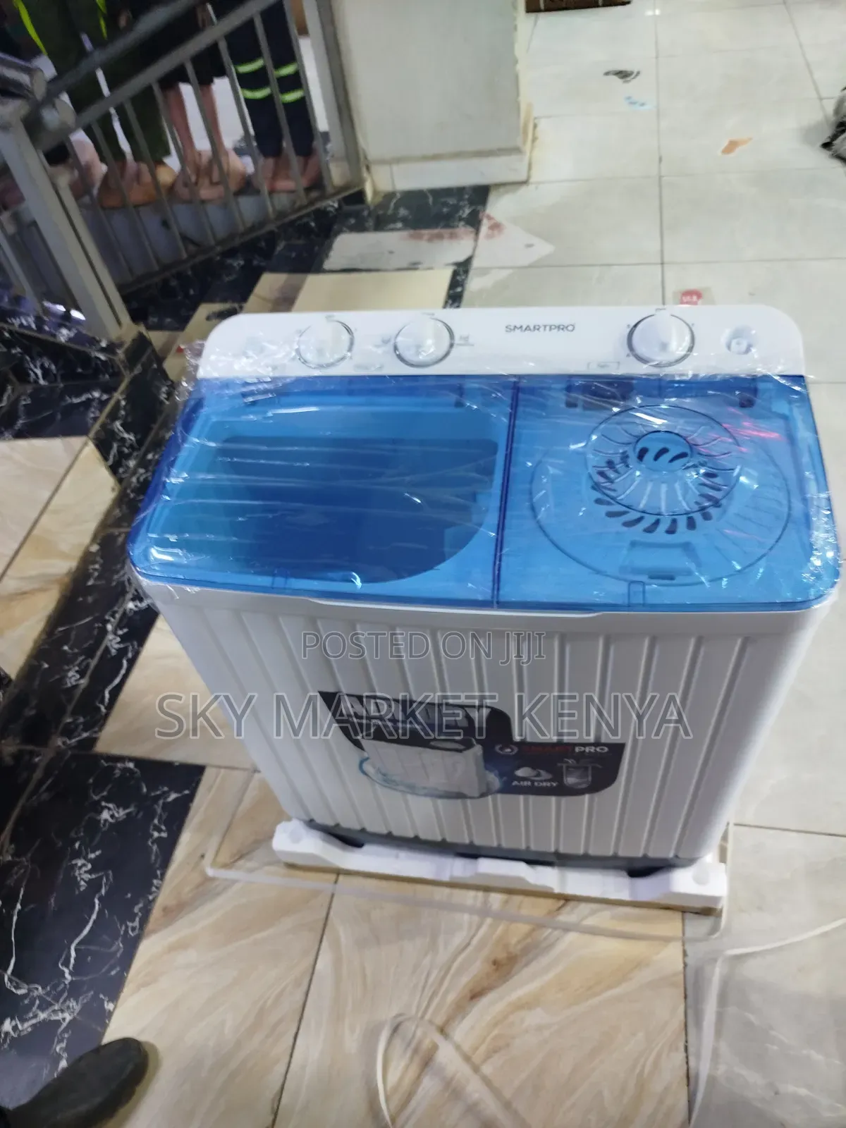 Smartpro 8kg Twin Tub Semi Automatic Washing Machine