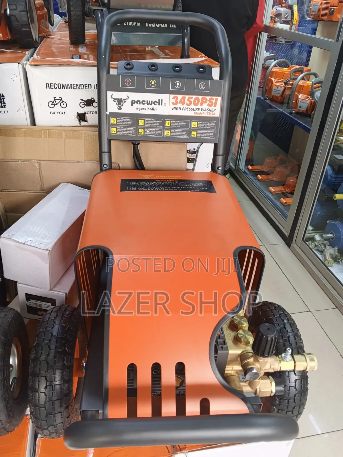 High Pressure Washer 3450psi Pacwell
