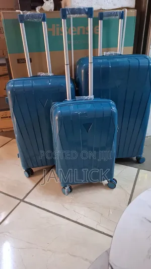Blue Unbreakable Pp 3-in-1 Suitcase Set - Pt