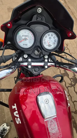 TVS HLX Plus ES 2026 Red