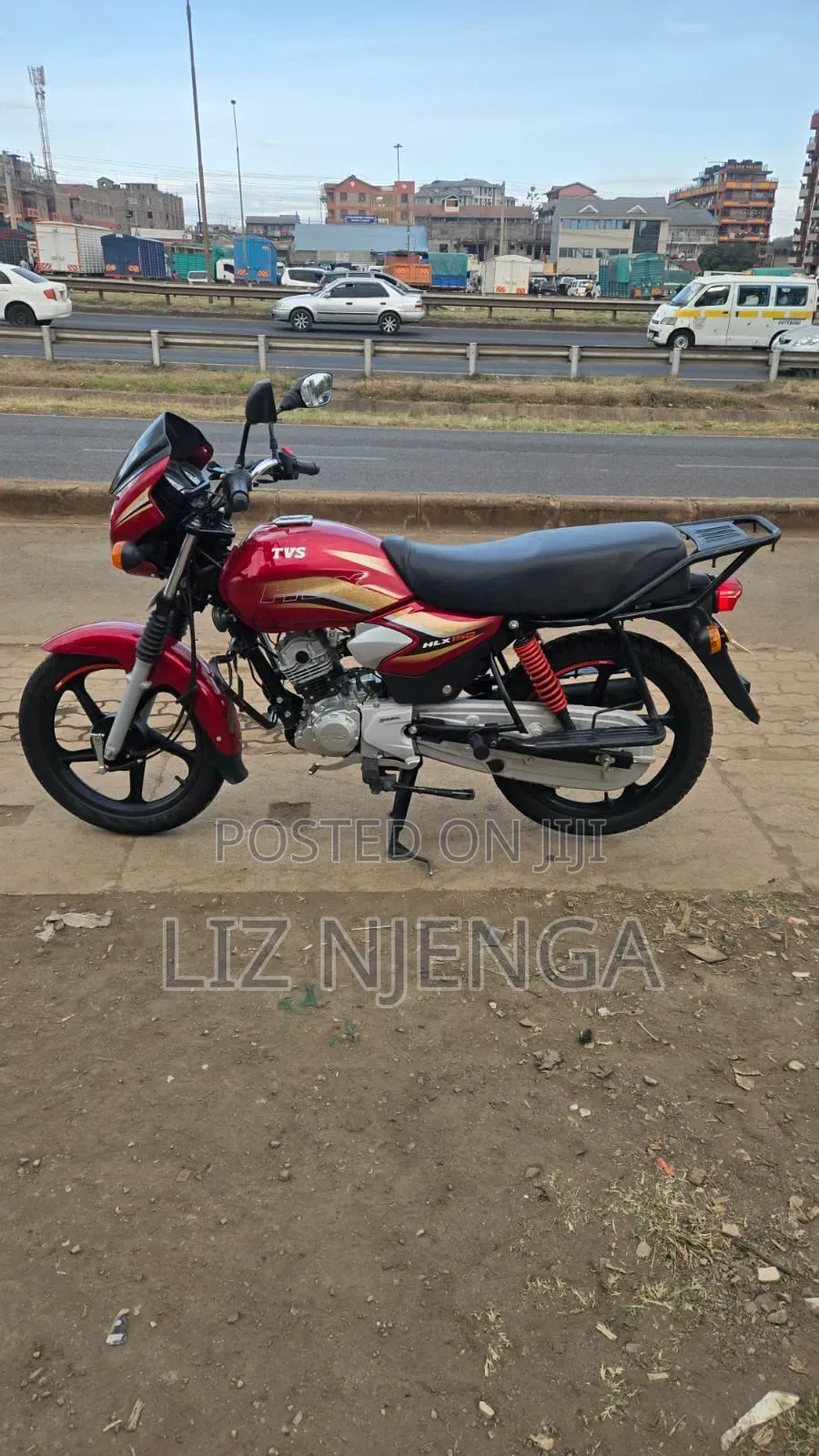 TVS HLX Plus ES 2026 Red