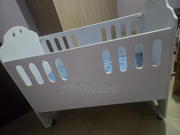 Baby Cot With Matress - thumbnail 4