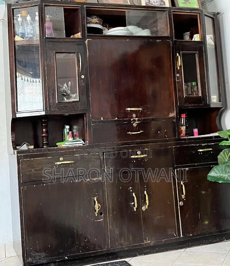 2 Wooden Wall Unit Cabinets (Can Be Sold Separately)