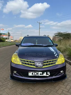 Nissan Tiida 2011 Purple