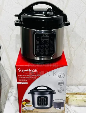 Signature 6-Litre Electric Pressure Cooker - Jf