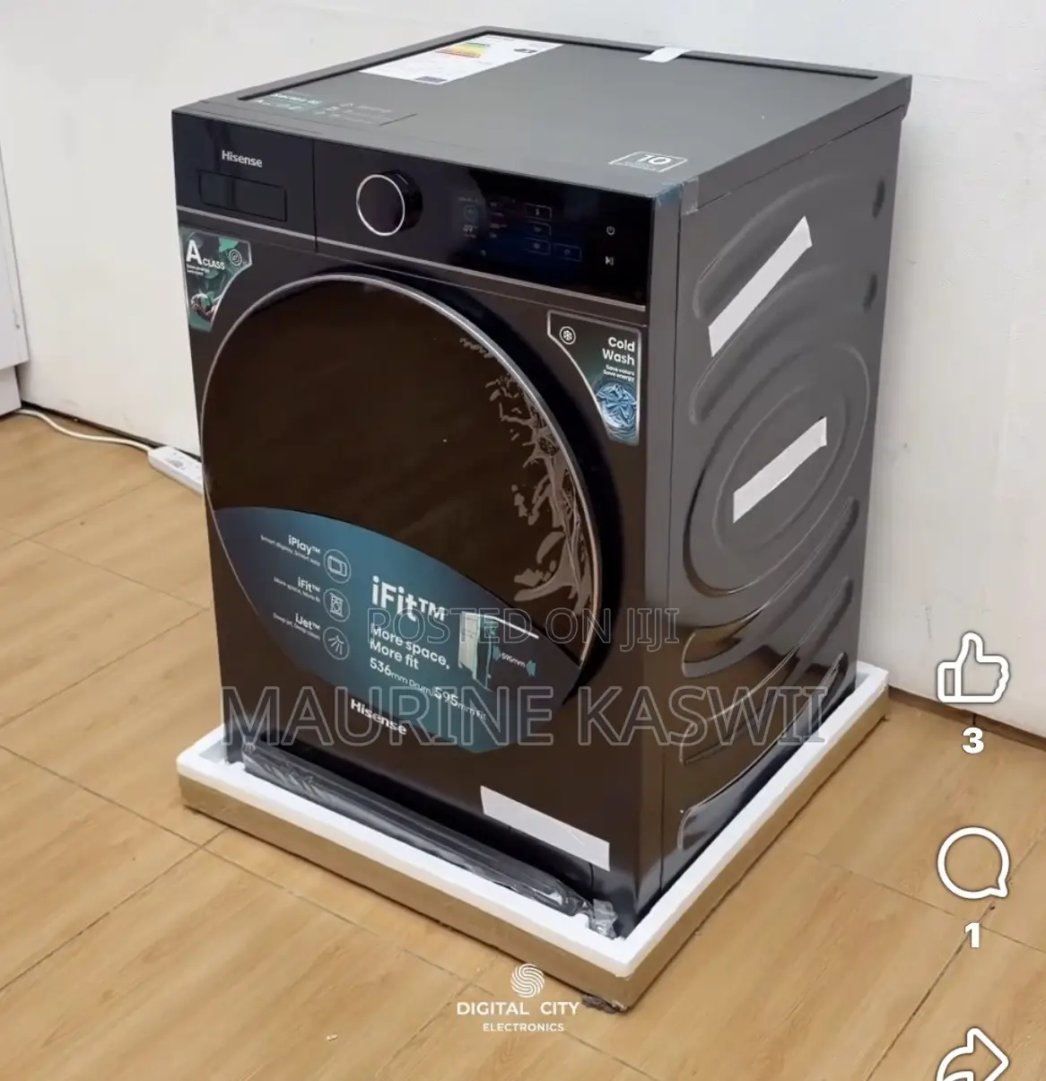 Hisense 5 Series 12kg Wash / 8kg Dry Combo (Model: Wd5s1245bb)