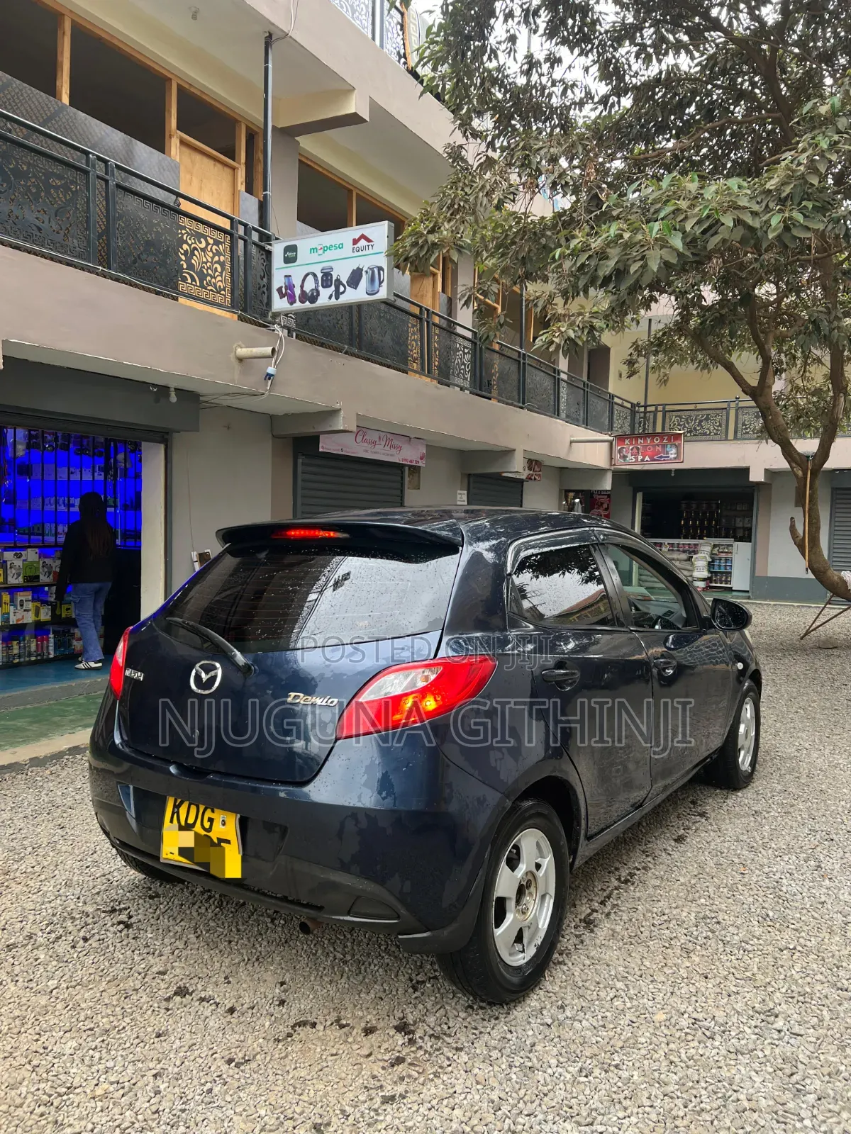 Mazda Demio 2014 Gray