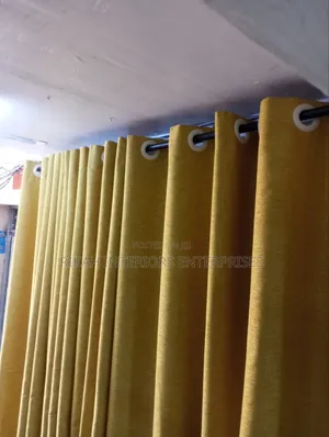 Mustard Yellow Quality Curtains
