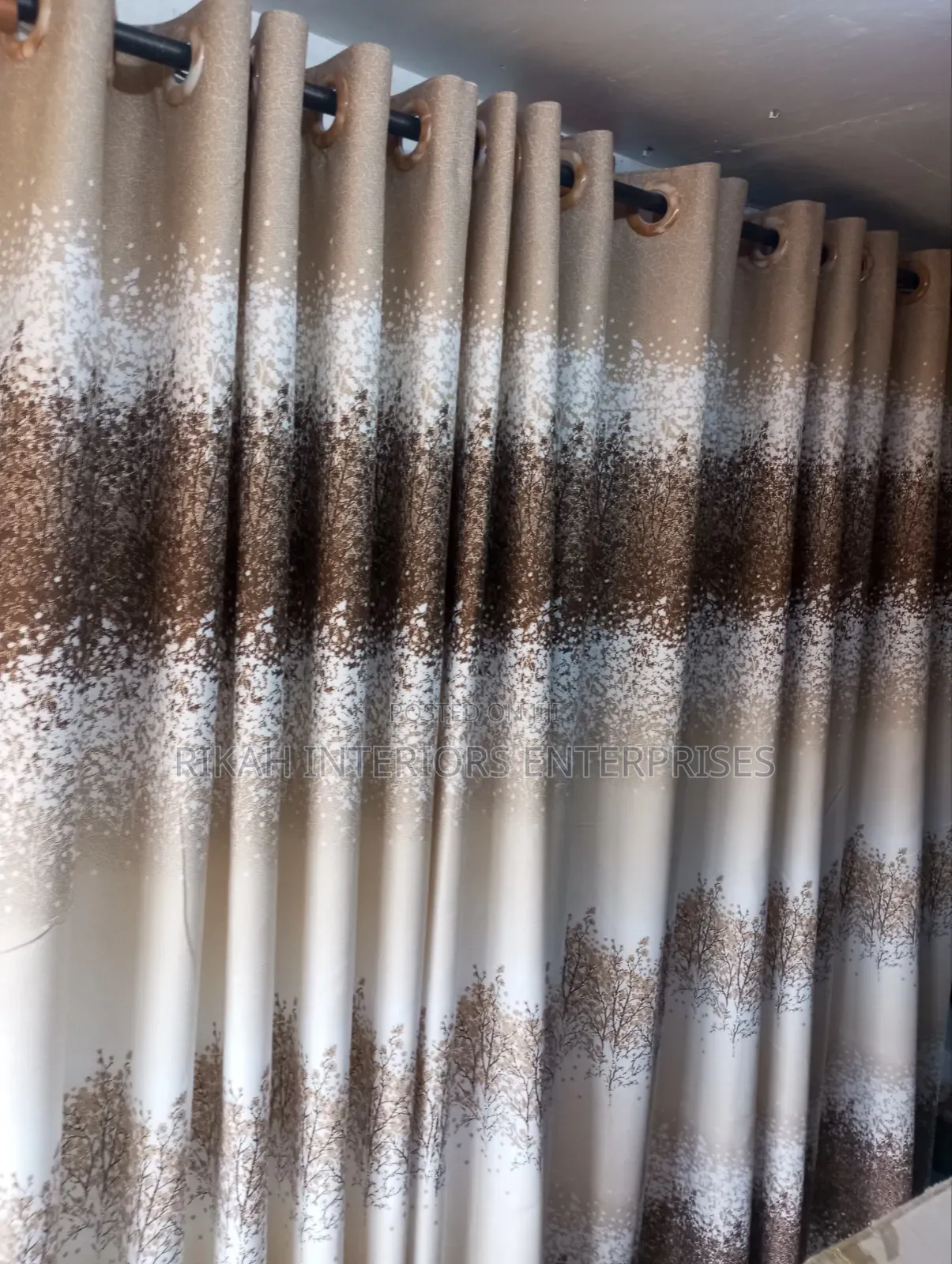 Unique Floral Curtains for Windows and Doors