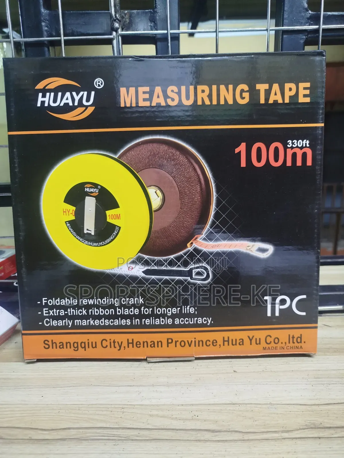 Measuring Tape 100m/330ft for Field Track and Construction
