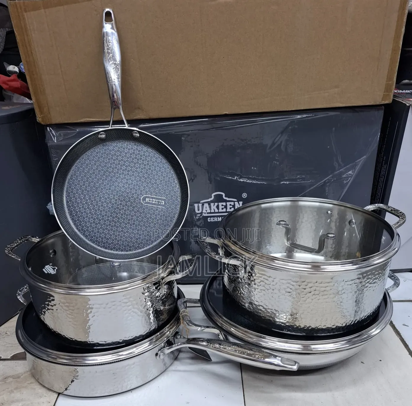 Classical Stainless Steel Cookware Set - Pt