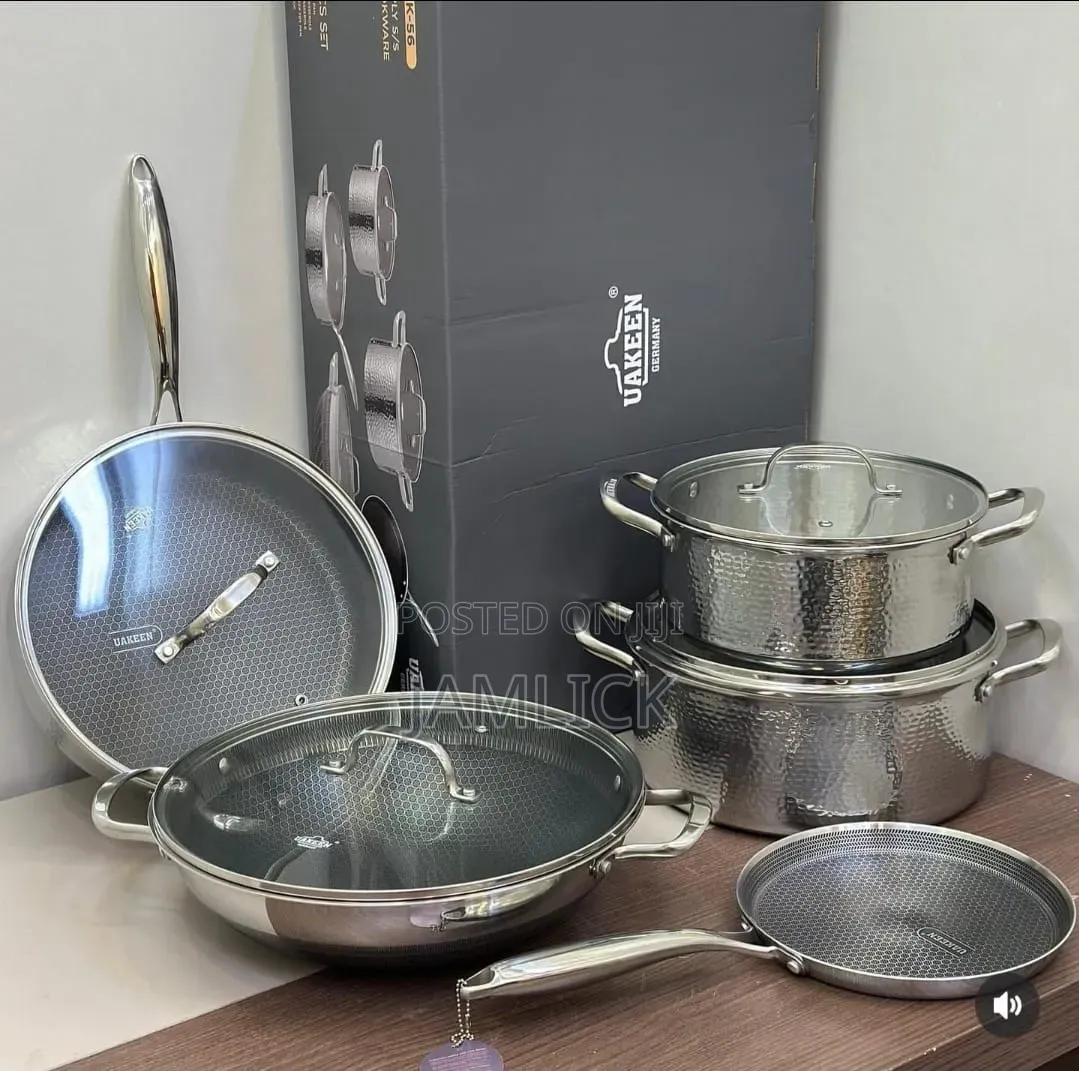 Classical Stainless Steel Cookware Set - Pt