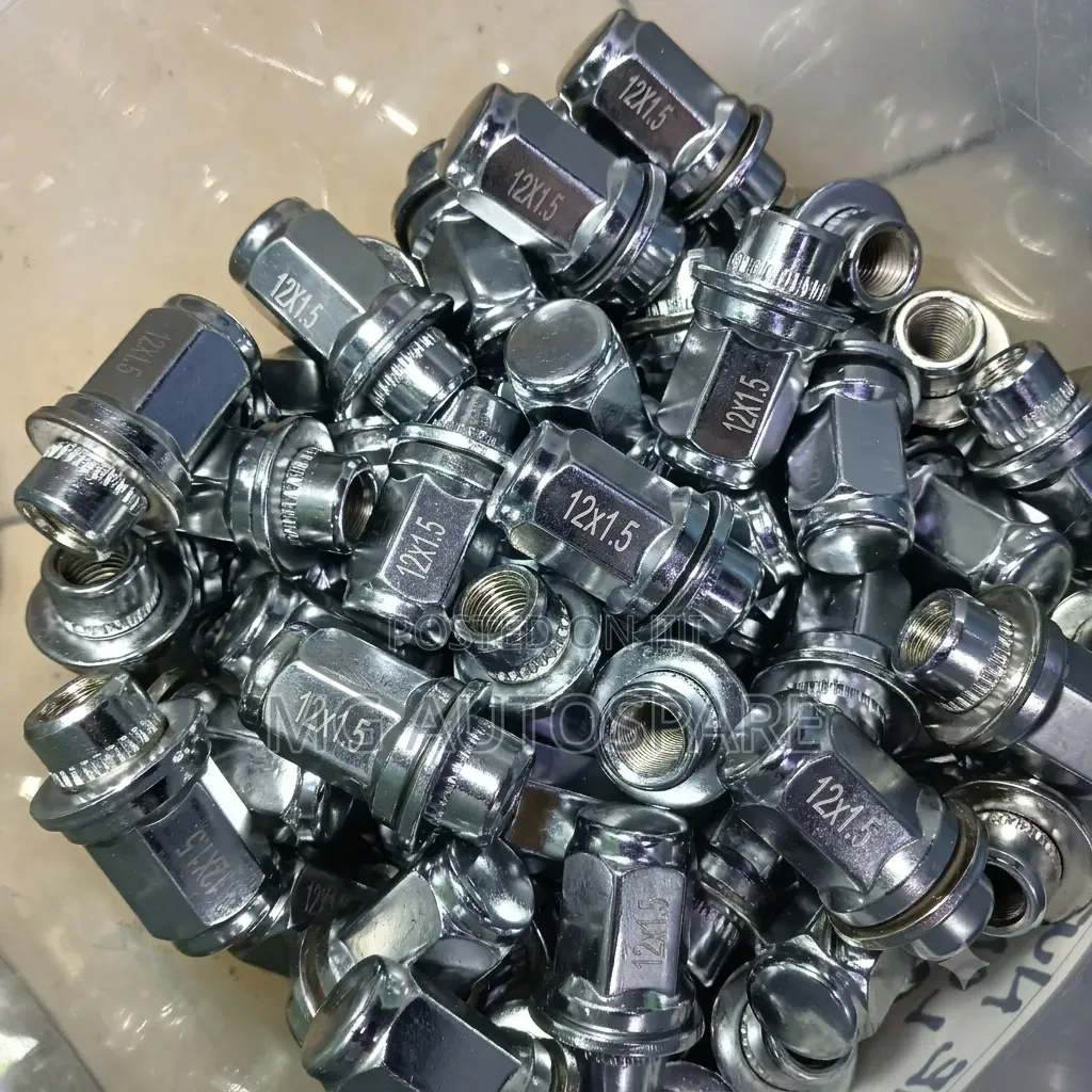 Wheel Chrome Nuts With Washer Long