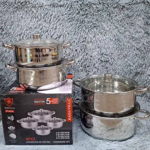 Kaisa Villa 8-Piece Cookware Set - Pt