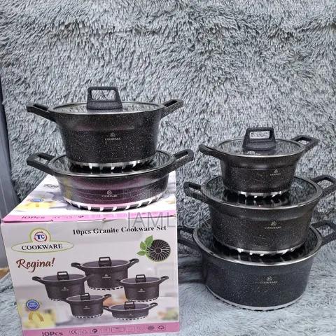 Regina Tc Granite Cookware Set – 10 Pieces - Pt
