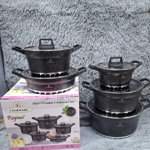 Regina Tc Granite Cookware Set – 10 Pieces - Pt