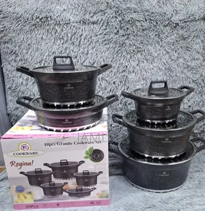 Regina Tc Granite Cookware Set – 10 Pieces - Pt