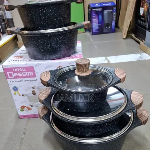 Royal Dessini 10-Piece Cookware Set - Pt
