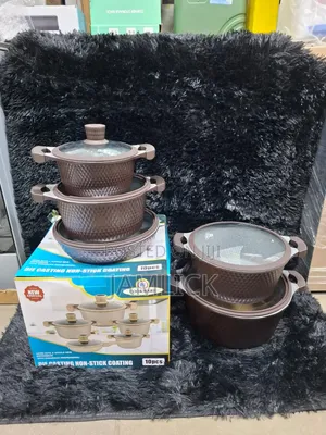 Die-Cast Non-Stick Cookware Set – 10 Pieces - Pt