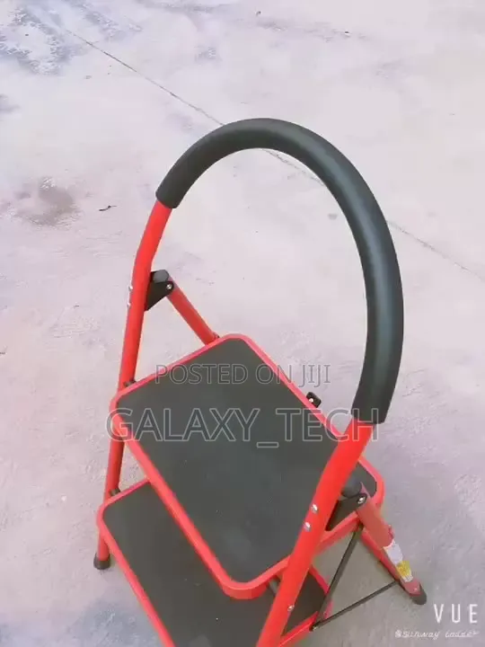 2-Step Aluminium Ladders (Red)