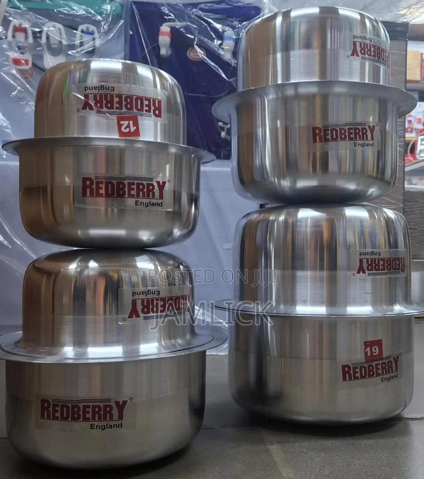 Redberry 8-Piece Sufuria Set - Pt