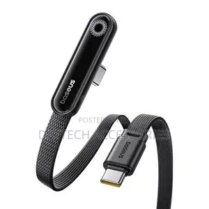 Baseus MVP Iii Usb-C to Usb-C Cable Featuring a 90-Degree Bent Port.