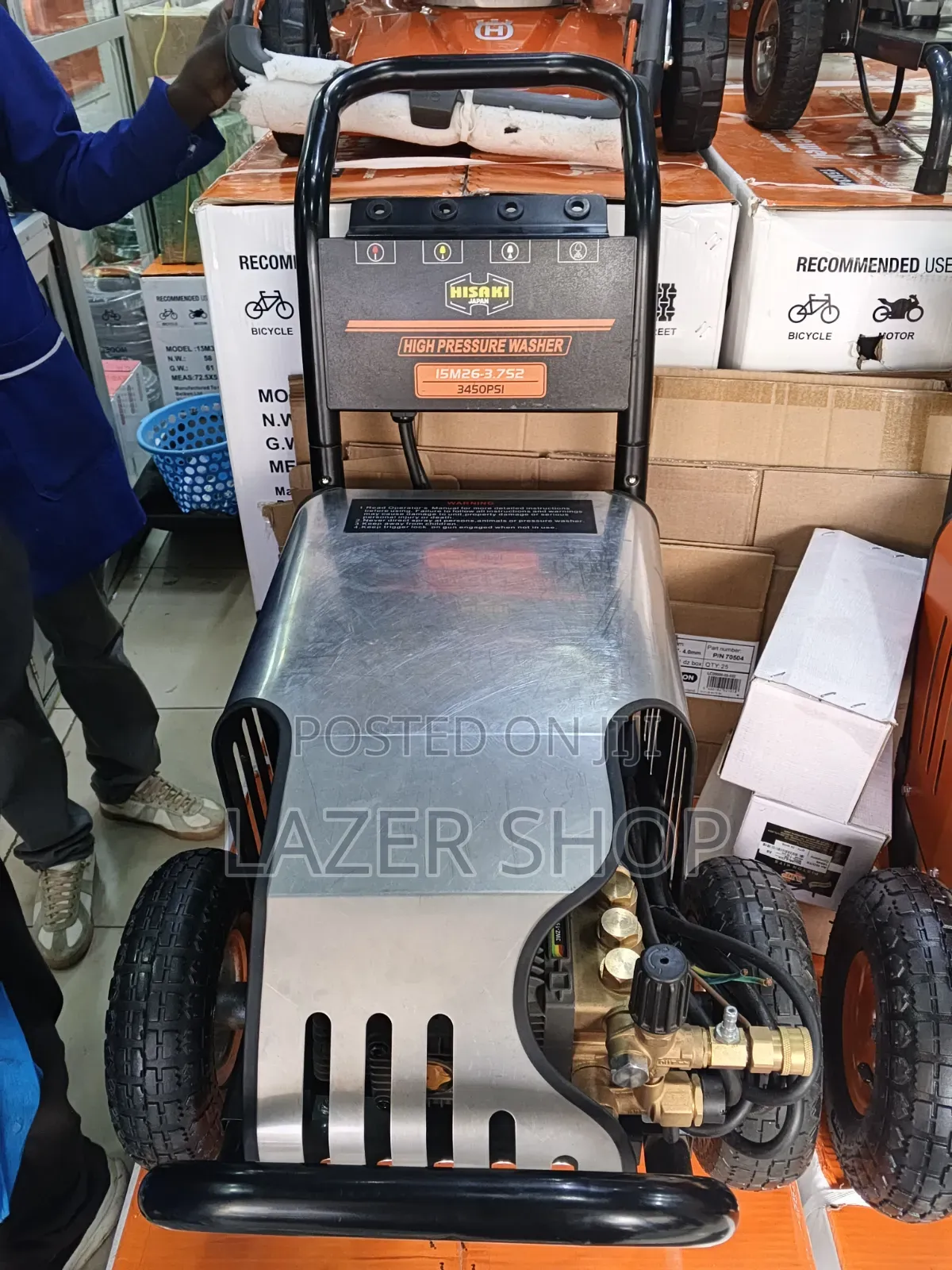 High Pressure Washer 3450psi Hisaki