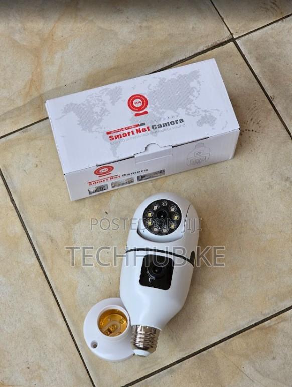 V380 Pro Dual Lens Wifi Bulb PTZ Indoor Camera