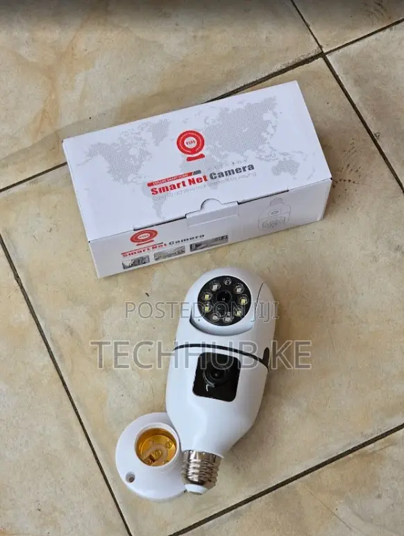 V380 Pro Dual Lens Wifi Bulb PTZ Indoor Camera