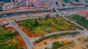 3/4 Acre Plot Touching Tarmac Suitable for Petrol Station in Juja ^Jm