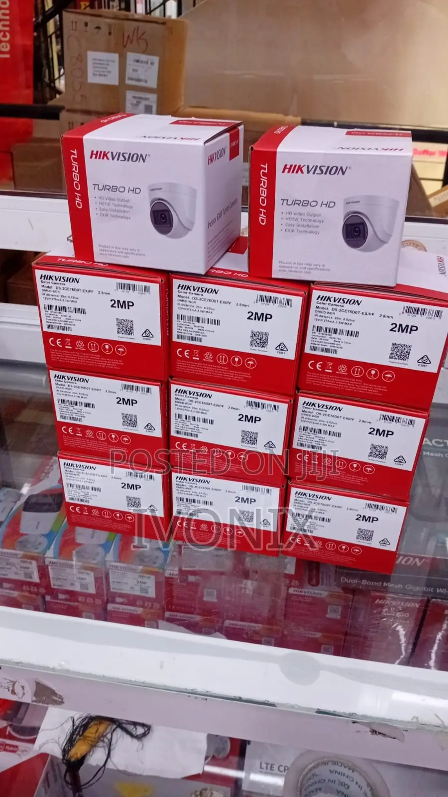 Hikvision Ds-2ce76d0t-LPFS (2.8mm) (2.0mp) Color Dome Cc Camera