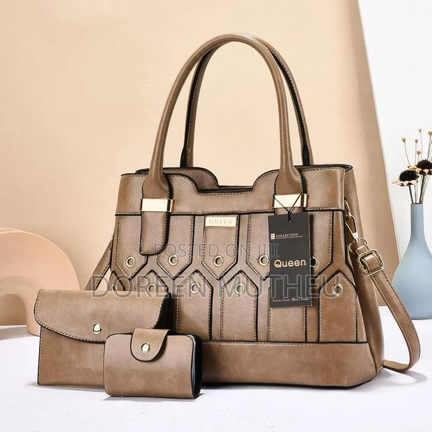 In 1 Ladies Handbag Set - Stylish Tote, Shoulder Crossbody Bags