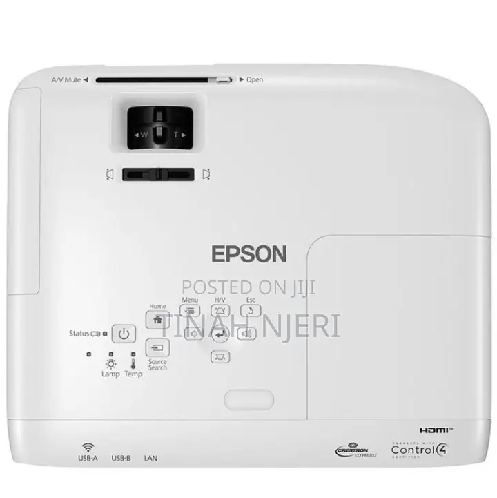 Epson Eb-X49 Xga 3lcd 3600 Lumens Projector -White