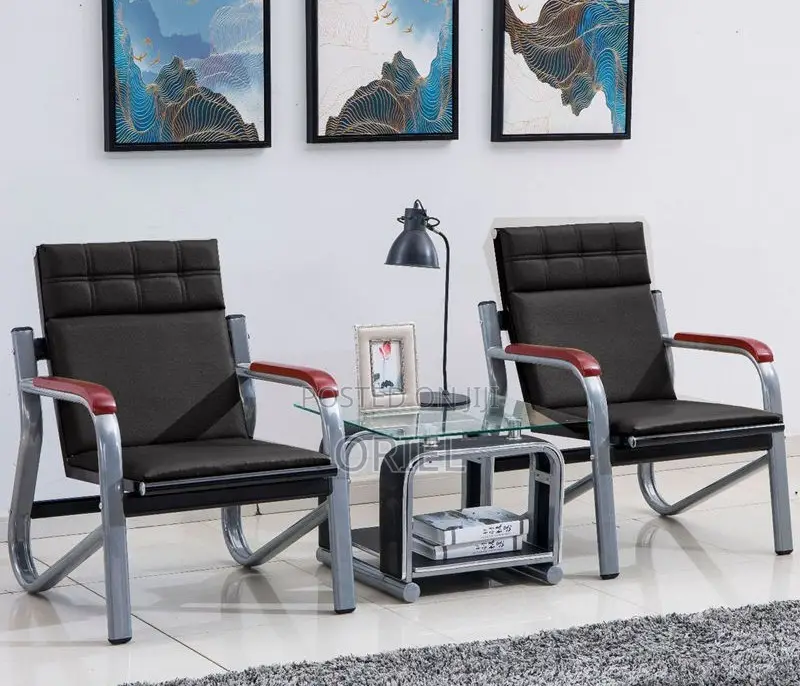 Office Bench : 5-Seater Office Lounge Waiting Bench