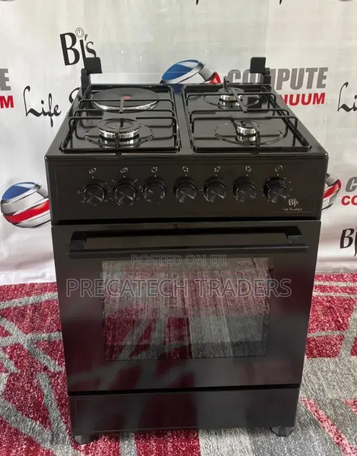 BJS 4 Burner Standing Gas Cooker With Baking Oven