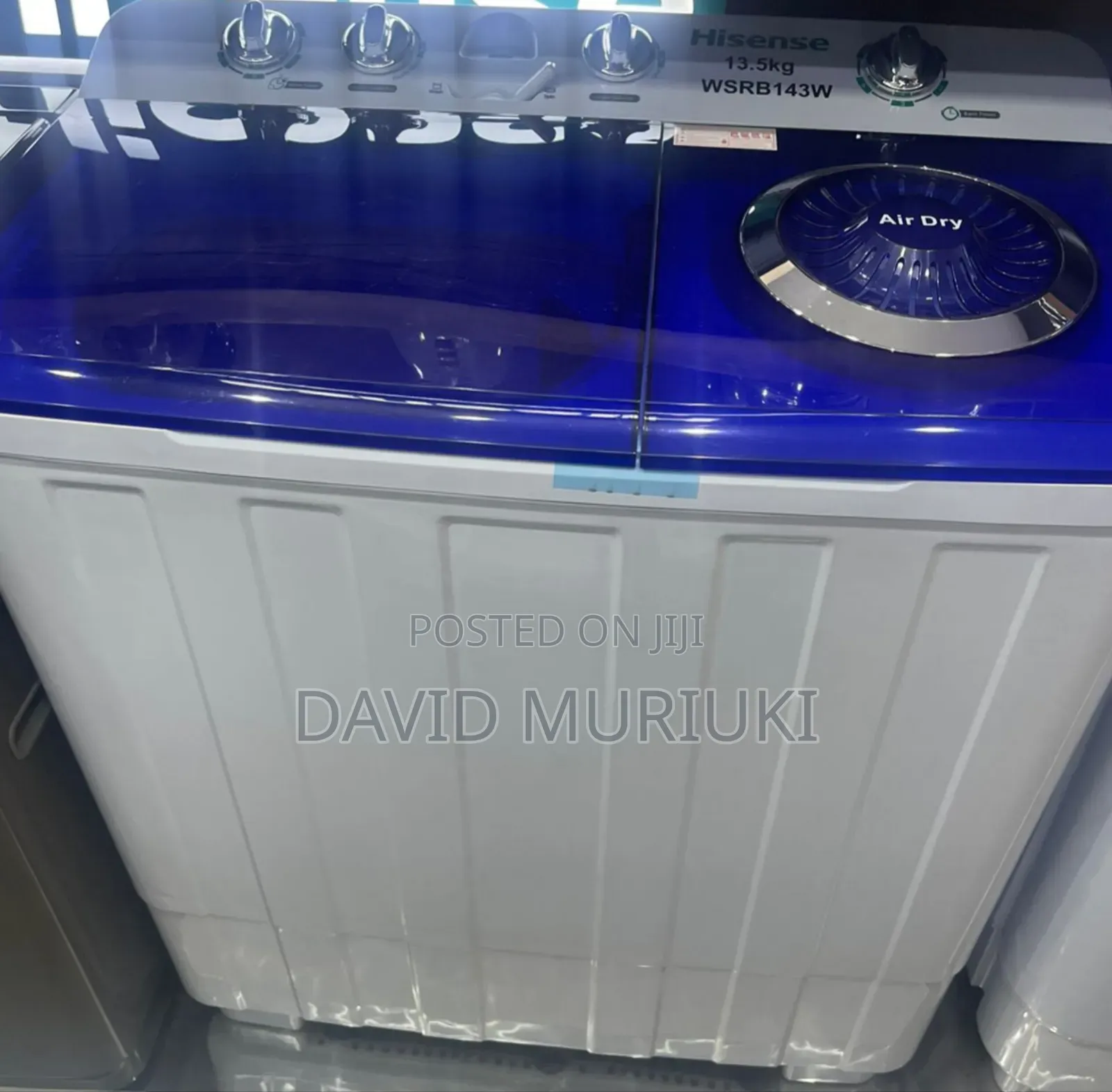 Hisense 14kgs Twin Tub Semi Automatic Washing Machine