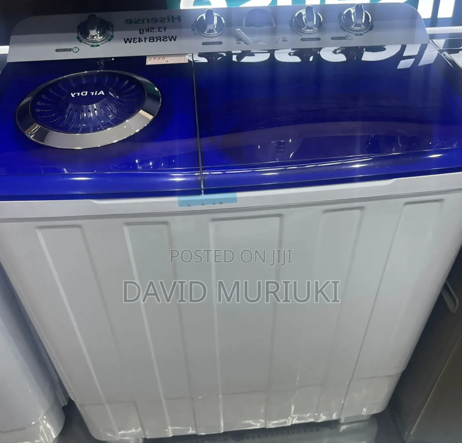 Hisense 14kgs Twin Tub Semi Automatic Washing Machine