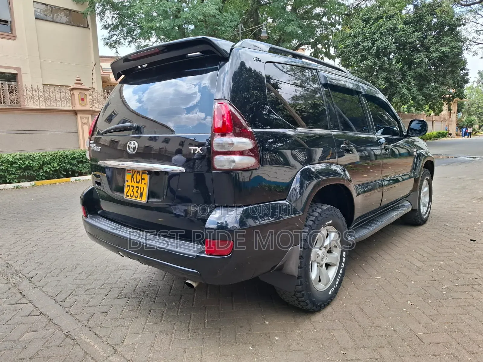 Toyota Land Cruiser Prado 3.0 D-4D 5dr 2008 Black