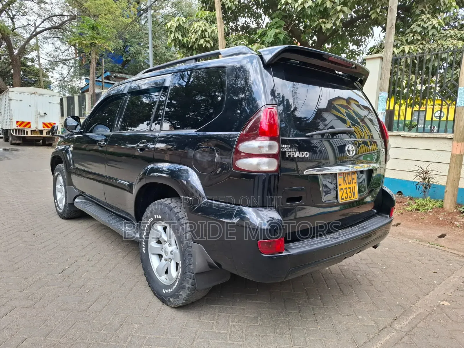 Toyota Land Cruiser Prado 3.0 D-4D 5dr 2008 Black