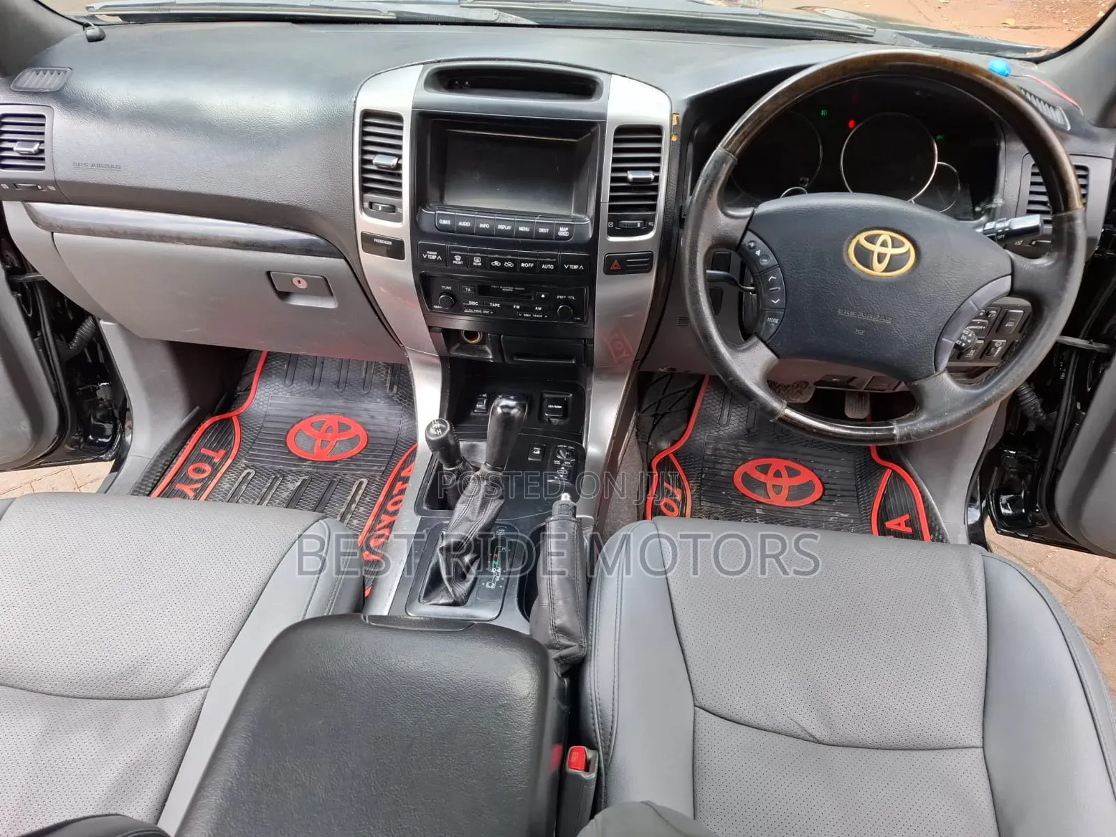 Toyota Land Cruiser Prado 3.0 D-4D 5dr 2008 Black
